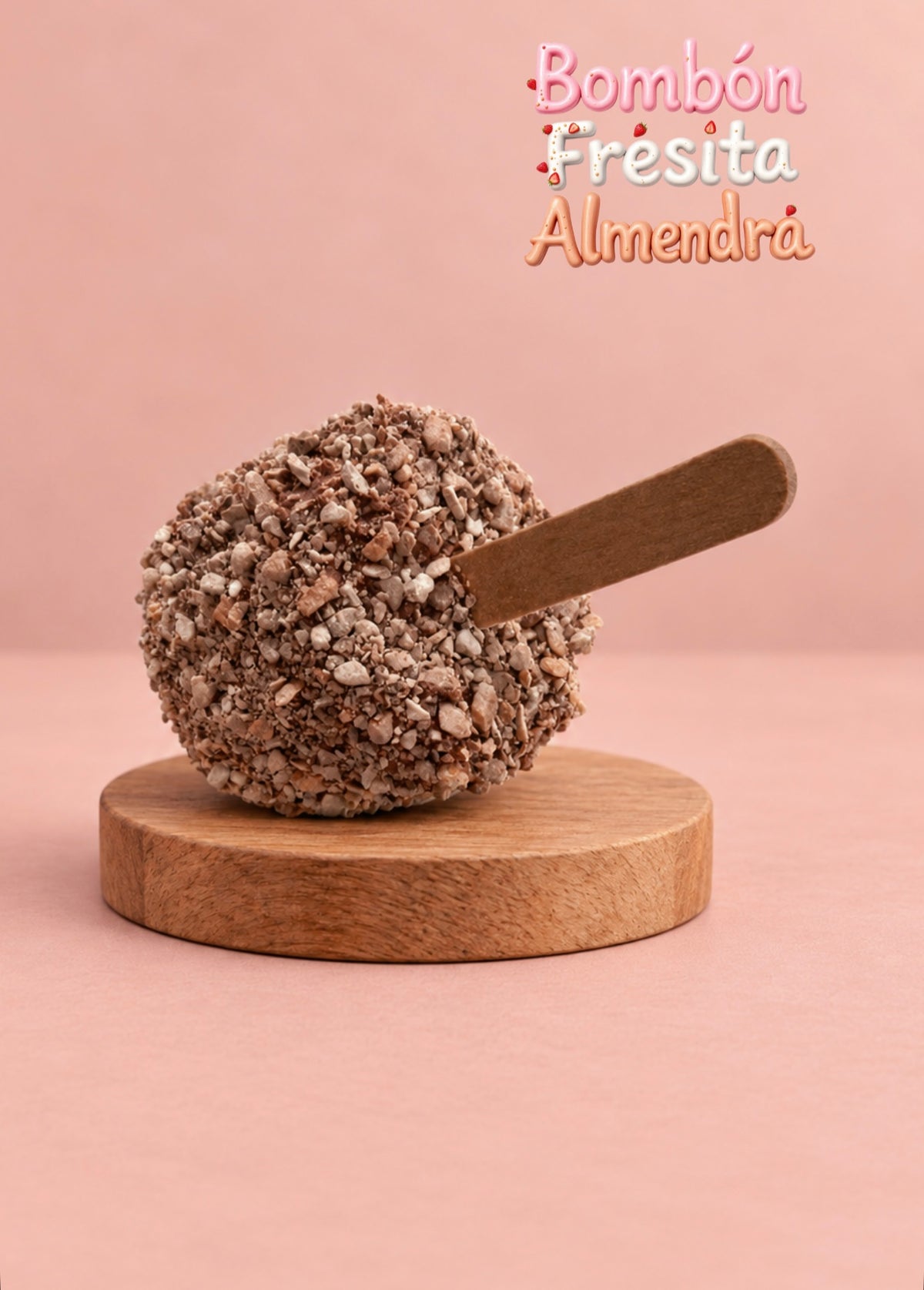 Bombón Fresita Almendra